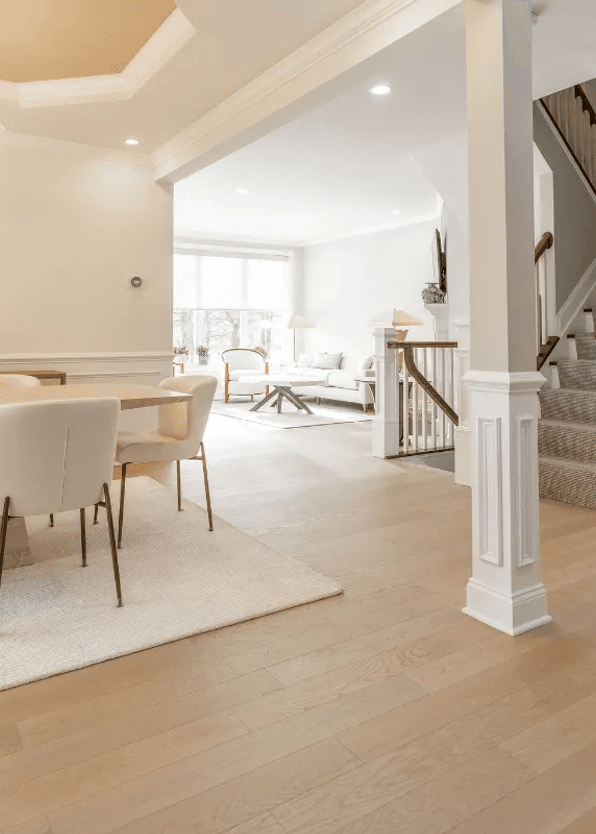 hardwood flooring project