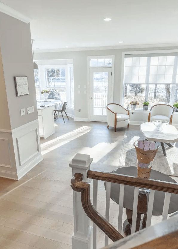 hardwood flooring project