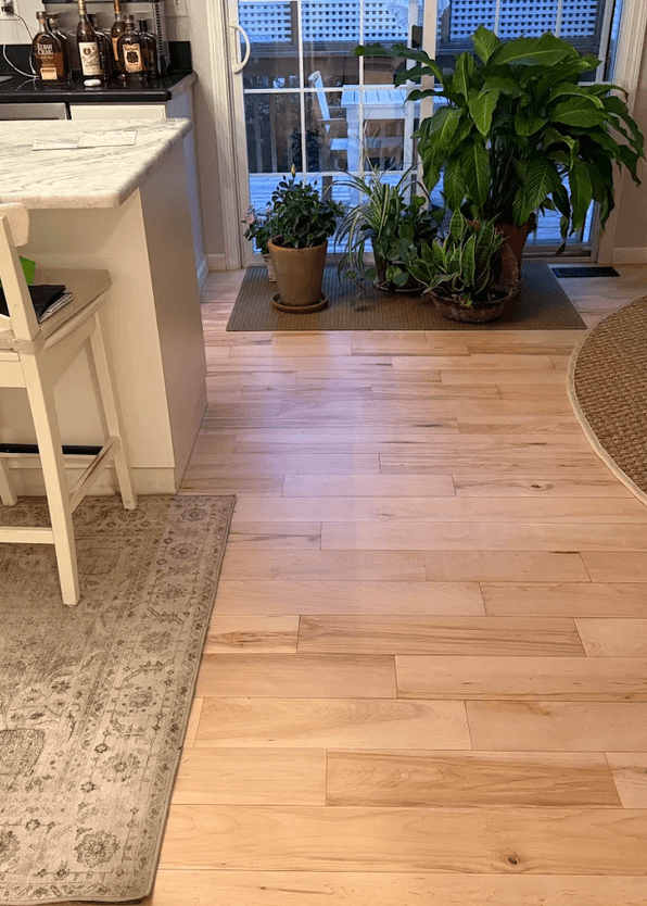 hardwood flooring project