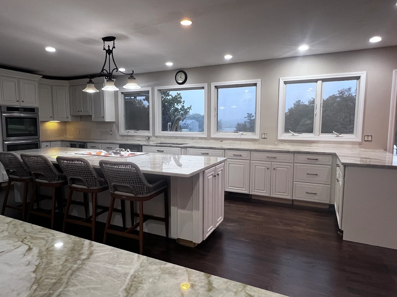 dustless hardwood floor sanding detail