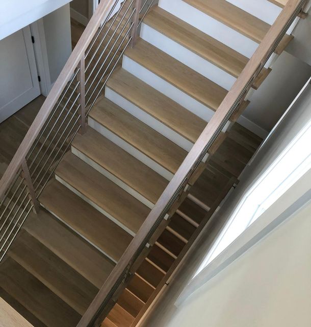 stair and railing refinishing